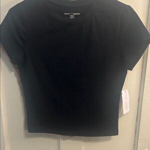 better/together Black Short Sleeve Crewneck Tee